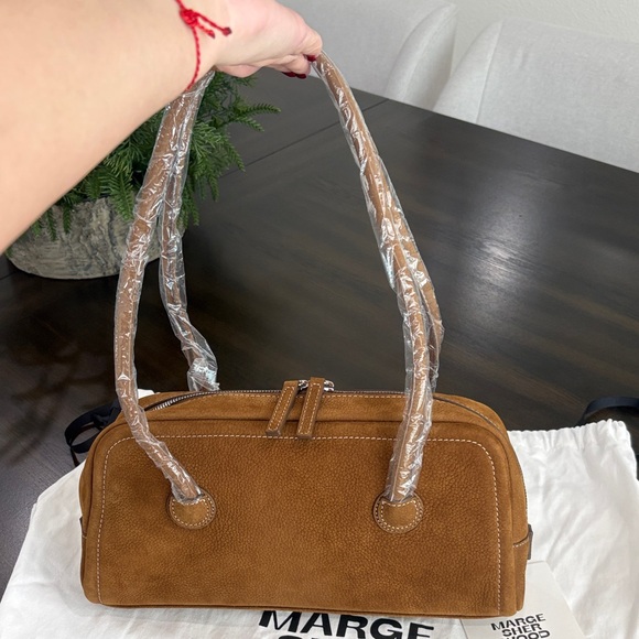 Margesherwood Handbags - New Marge Sherwood Brown Suede Women's Bag